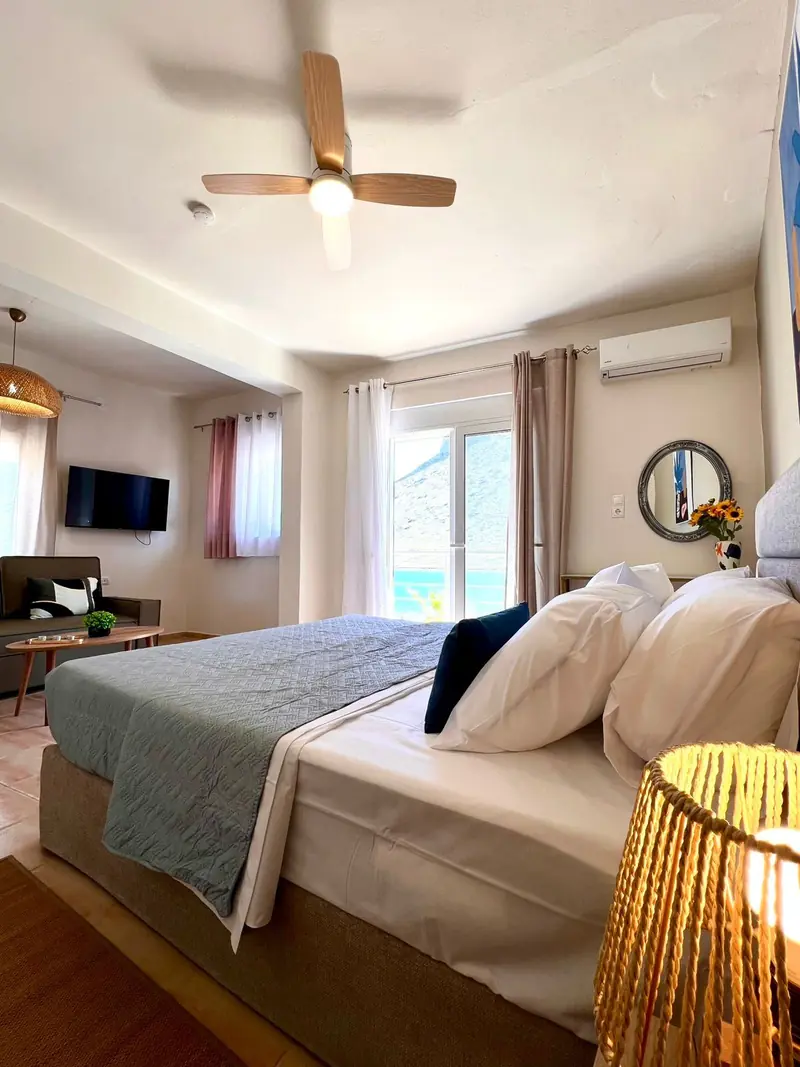 Christiana's Beach Apartment: the bedroom