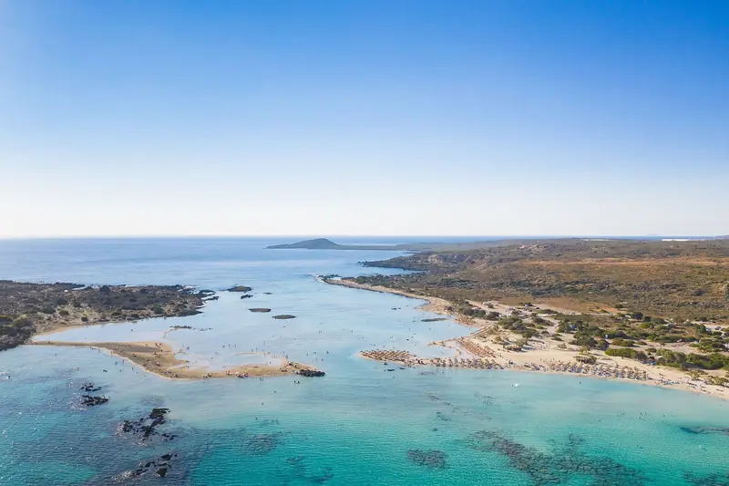 La laguna di Elafonissi