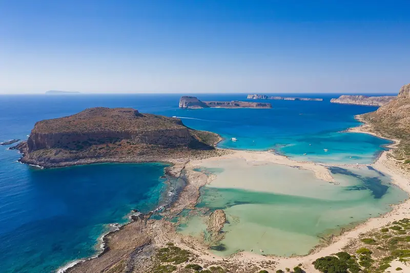 La laguna di Balos vista dall’alto